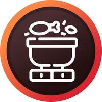 diseño de icono creativo de cocina vector