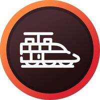 Train Creative Icon Design vector