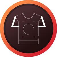 Tshirt Creative Icon Design vector