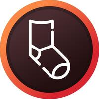 Sock Creative Icon Design vector