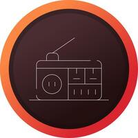 Analogue Media Creative Icon Design vector