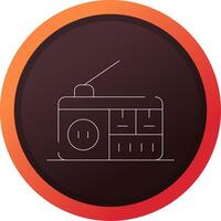 Analogue Media Creative Icon Design vector