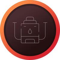 Water Boiler Creative Icon Design vector