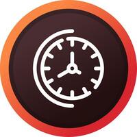 Timing Creative Icon Design vector