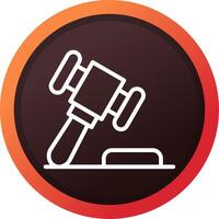 Law Creative Icon Design vector