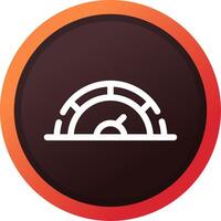 Barometer Creative Icon Design vector