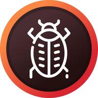 Bug Creative Icon Design vector