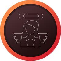 Angel Creative Icon Design vector