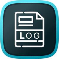 LOG Creative Icon Design vector