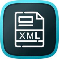 XML Creative Icon Design vector