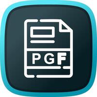 PGF Creative Icon Design vector