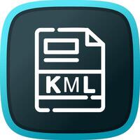 KML Creative Icon Design vector