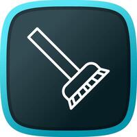 Broom Creative Icon Design vector