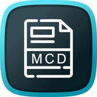 MCD Creative Icon Design vector