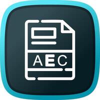 AEC Creative Icon Design vector