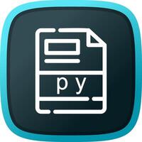 py Creative Icon Design vector