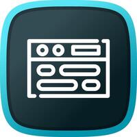 Modal Creative Icon Design vector