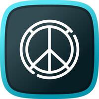 Peace Creative Icon Design vector