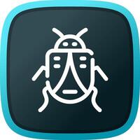 Bug Creative Icon Design vector