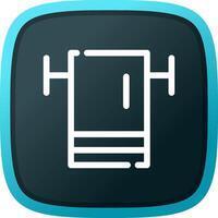 Towel Creative Icon Design vector