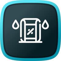 Humidity Sensor Creative Icon Design vector