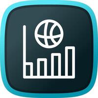 Chart Creative Icon Design vector