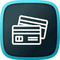 Credit Card Creative Icon Design vector