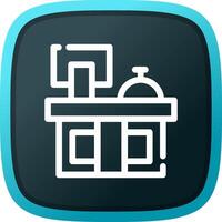 Reception Creative Icon Design vector