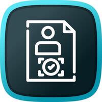 Approval Creative Icon Design vector