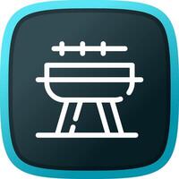 Barbecue Creative Icon Design vector