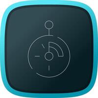 Stopwatch Creative Icon Design vector