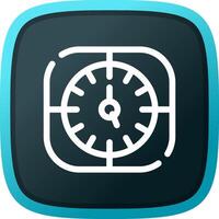 Clock Creative Icon Design vector