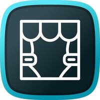 Stage Creative Icon Design vector