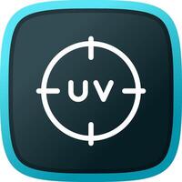 Uv Creative Icon Design vector