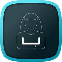 Prayer Creative Icon Design vector