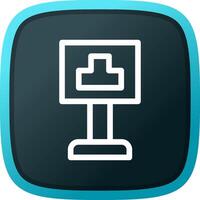Intersection Creative Icon Design vector