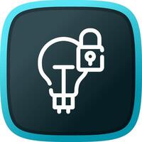 Intellectual Property Creative Icon Design vector