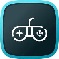 Gamepad Creative Icon Design vector