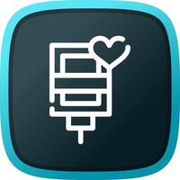 Transfusion Creative Icon Design vector