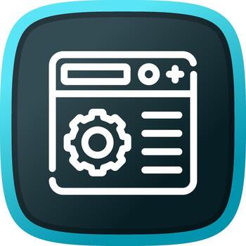 configuración de diseño de icono creativo vector