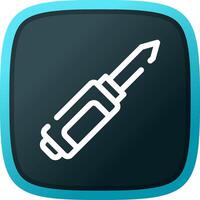 Screwdriver Creative Icon Design vector