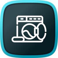 Laundry Creative Icon Design vector