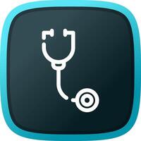 Stethoscope Creative Icon Design vector