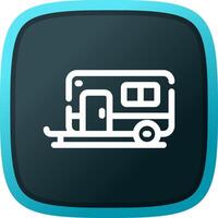 Caravan Creative Icon Design vector