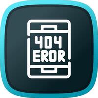 Error Creative Icon Design vector