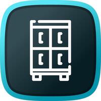 Office Locker Creative Icon Design vector