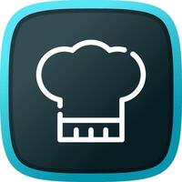 Chef Hat Creative Icon Design vector