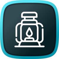 Lantern Creative Icon Design vector