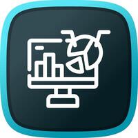 Data Analytics Creative Icon Design vector