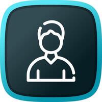 Worker Creative Icon Design vector